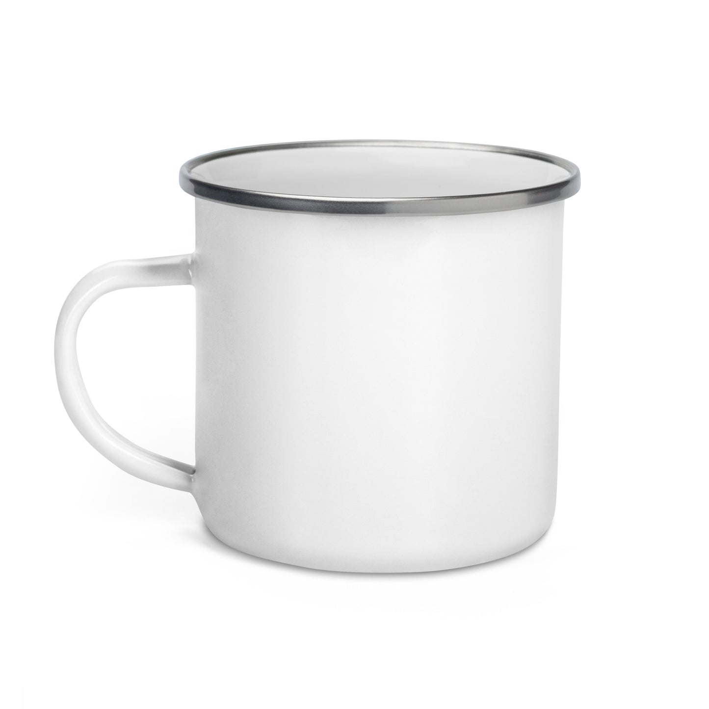 Member Leans to the Right Enamel Mug